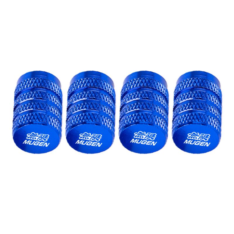 Car Wheel Tire Valve Caps Tyre Stem Covers Airdust Waterproof For Honda Mugen Civic Fit Accord Odyssey Pilot Jazz CRV HRV Legend