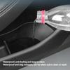 Door Slot Storage Box for Tesla Model 3 Highland 2024 Car Door Armrest Umbrella Trash Can 4PCS TPE Organizer Box Car Accessories