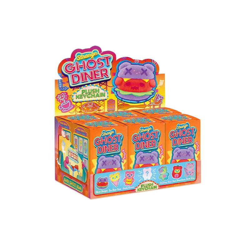 Finding Unicorn ShinWoo Ghost Diner Serie Plüsch Blind Box Anime Actionfigur Überraschungstüte Ornament Figuren Puppen Modell Geschenk