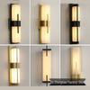 Chinese Style All-Copper Marble Wall Lamp for Bedroom, Living Room, Corridor, & Aisle