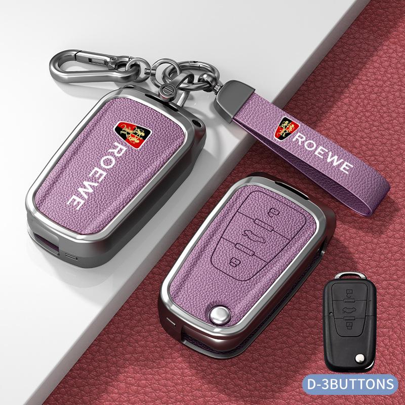 Fit for Roewe RX5 16-20, i6, RX8, RX3, EI5 Metal Key Cover