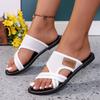 Fashion Women Slippers Trend Flat Casual Sandals Women Lightweight Beach Fashion Shoes Comfy Platform Slippers New Summer Slides Women