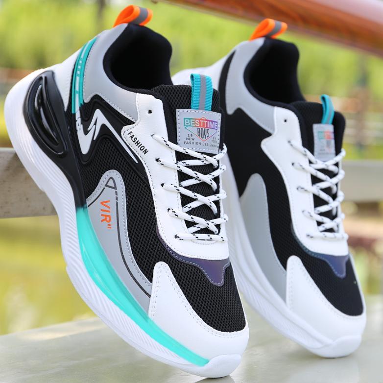 Running Shoes Mesh Breathable Raw Sports Shoes Youth Casual Travel Shoes Students