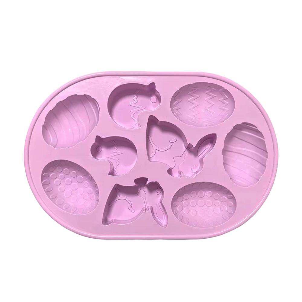 Bunny Easter Egg Mold Egg Shaped Chocolate Mold DIY Cookies Mold  Easter