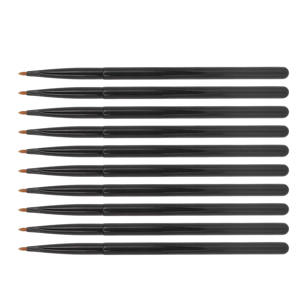 10 Stück Lipliner Pinsel Professionell Weich Tragbar Detail Lipliner Make-up Pinsel Werkzeug für Kosmetik