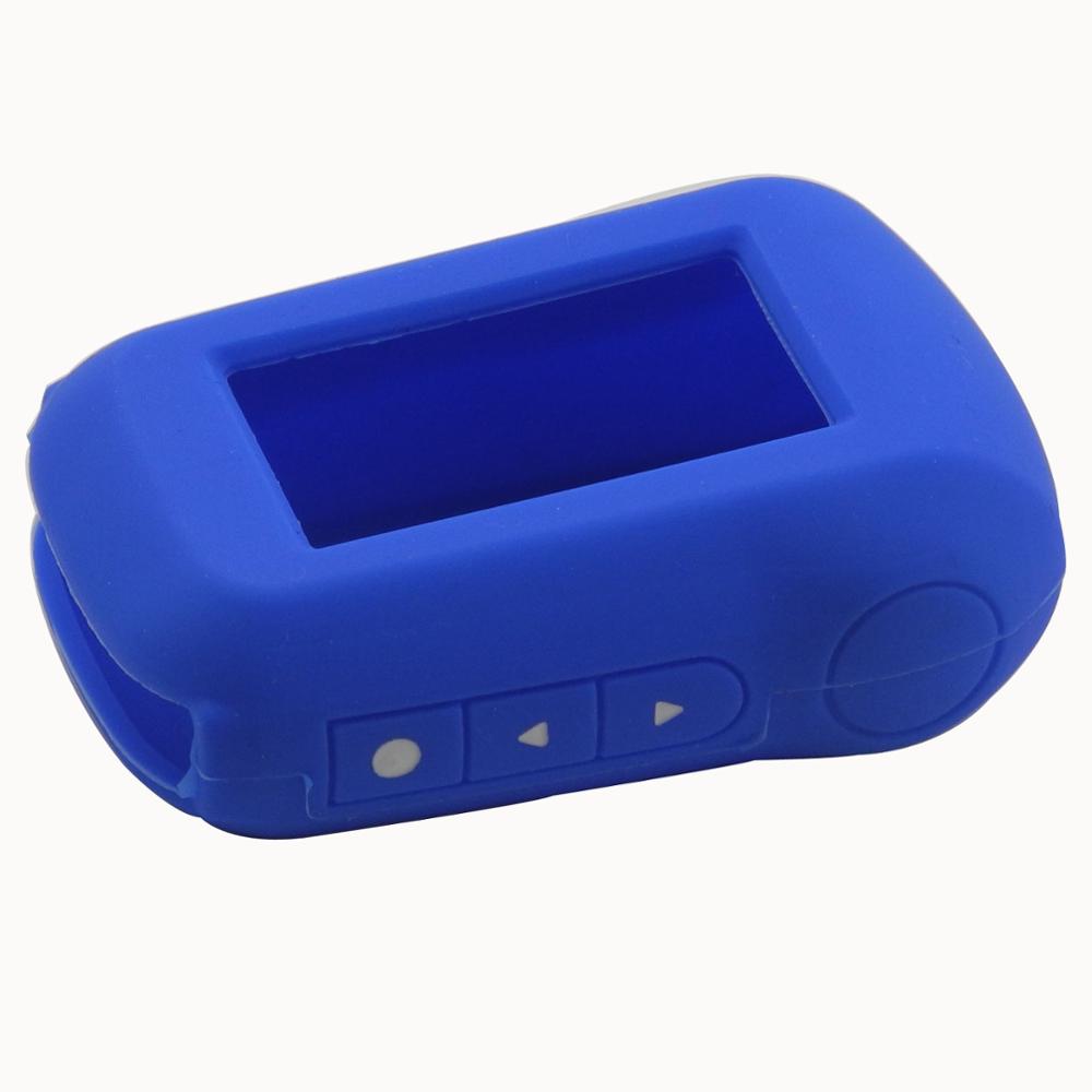 Jingyuqin 3 Buttons Silicone Case Cover For Starline A92/A94/V62/A62/A64 LCD Remote Two Way Car Alarm System Silicone Case