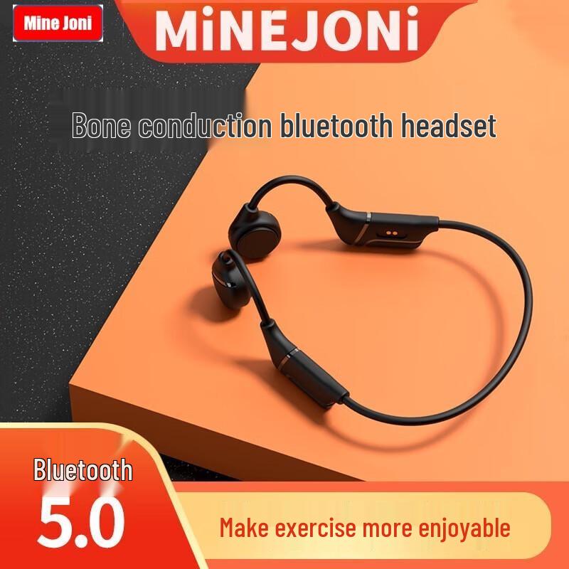 

MINEJONIM12 Air Conduction Sport Neckband Bluetooth Headphones