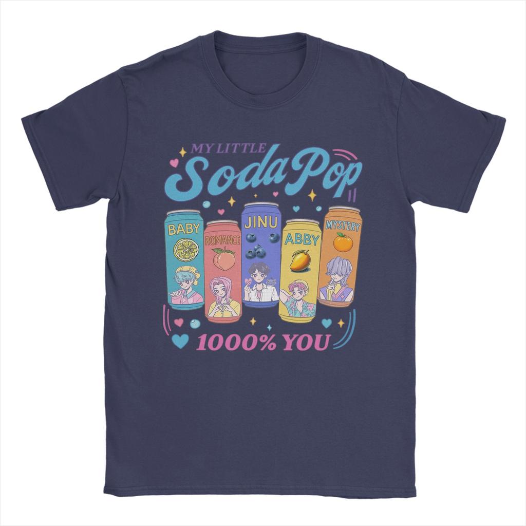 Pánská My Little Soda Pop Saja Chlapecká Kpop Démonická Trička 100% Bavlna Topy Novinka Krátký Rukáv Kulatý Výstřih Trička Letní Tričko