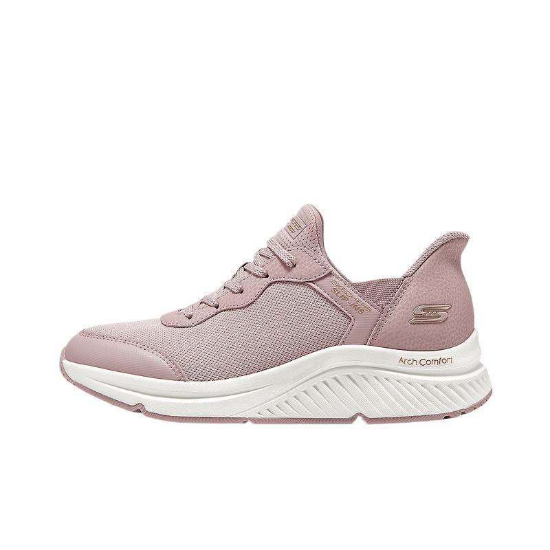 Skechers Bobs Sport Comfortable Low-Top Training Shoes Women sneaker Nude-Pink 117627-BLSH 35
