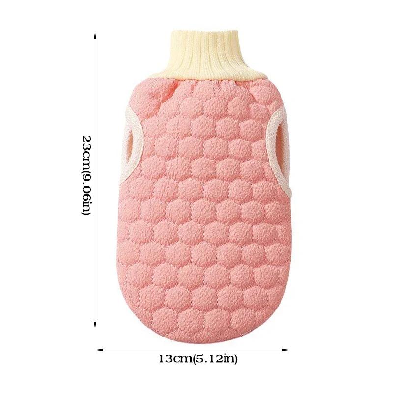 Double Sided Scrubbing Gloves Soft Skin Friendly Comfortable Massage Exfoliating Multifunctional Shower Scrubbing Towel