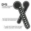 1 Set Slots Design Parking Number Plate Rhinestone Excellent Car Styling Phone Number Card Plate