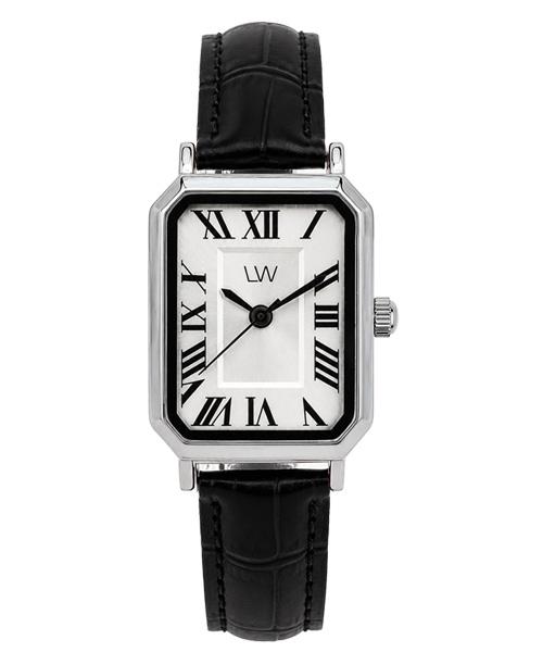 Lanjjeu Women'S Roman Square Leather Watch La 3005Lwh