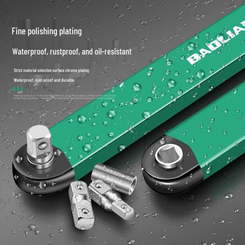 Universal Multifunctional Ratchet Wrench Extension Set
