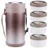 Zhishi 316 SS 4-Layer Insulated Lunch Box, 2.8L