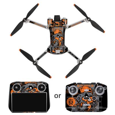 Samolepky na ochranné fólie Obtisky odolné proti poškrábání Kompatibilní s Dji Mini 3 Pro Dji Rc/n1 Tělo dronu Příslušenství k dálkovému ovládání