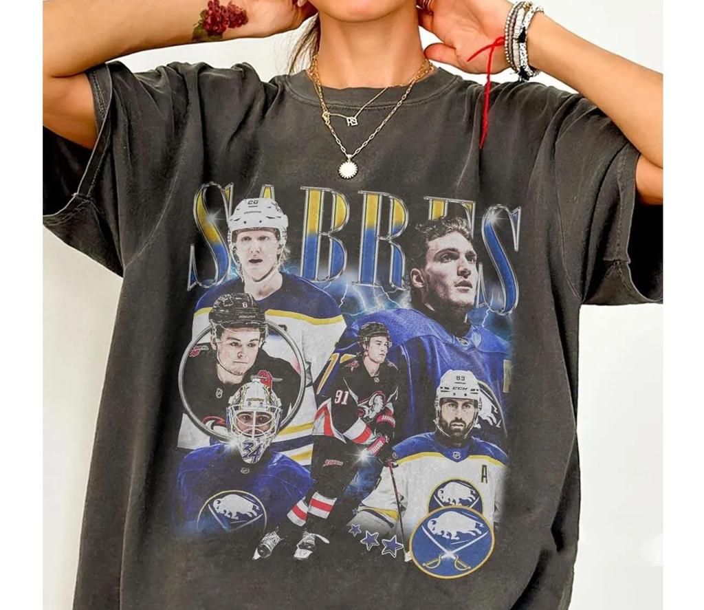 Buffalo Eishockey T-Shirt, Tage Thompson Rasmus Dahlin T-Shirt