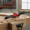 Рубанок для дерева HighSpeed Steel Spokeshave з ергономічними ручками, рубанок для обрізки країв для столярів,