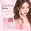 Xinxin love blush, high gloss, natural nude makeup, facial brightening, swelling, and repairing all-in-one disc