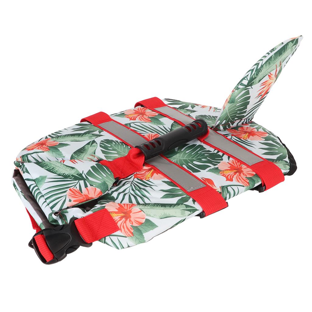 Hunde-redningsvest Hawaiisk stil Refleksstripe Borrelåsdesign Overlegen oppdrift Kjæledyrsliv