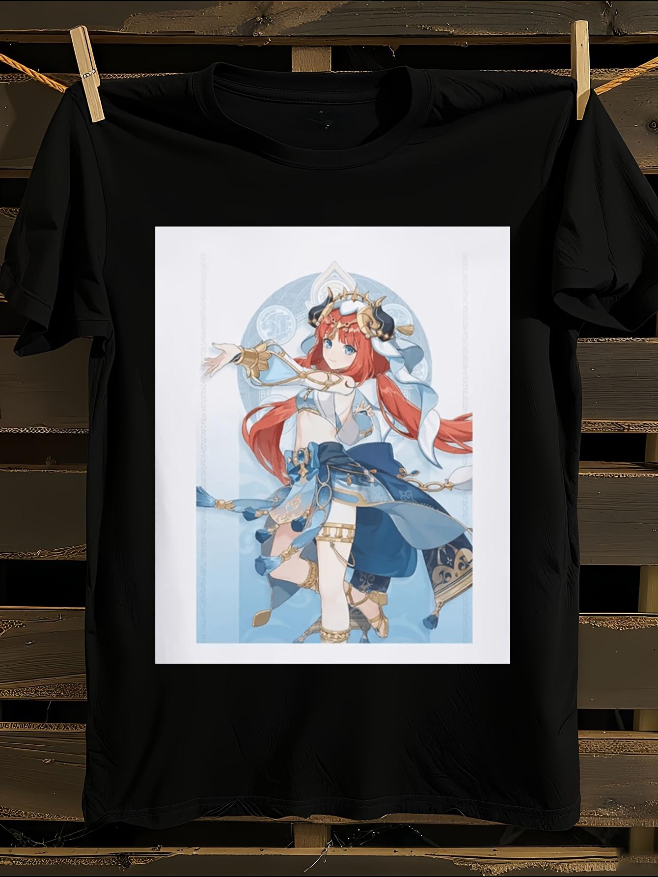 Genshin Nilou Anime T-shirt L