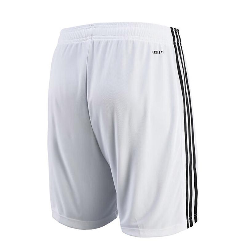 Adidas Essential Teamwear Training Quick-Dry Lightweight Soccer Shorts Men Shorts White JW9913