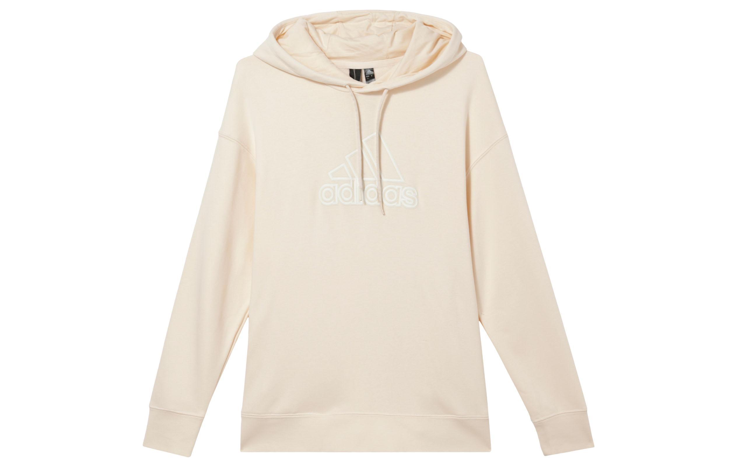 Adidas Sweatshirts Women s Pink Hooded Moderate Regular HM5281 L