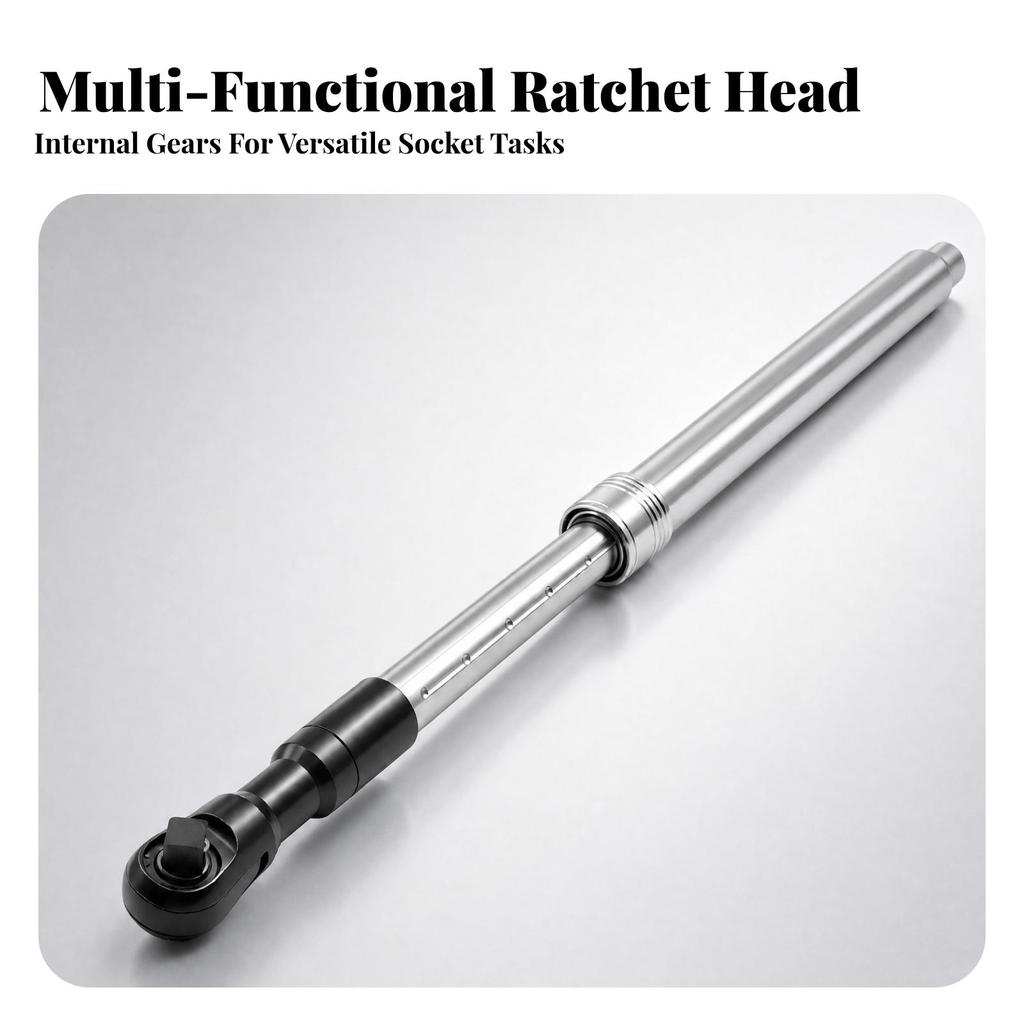 Telescoping Ratchet Wrench Long-Lasting Hand Tool High Twist Force for Workshop