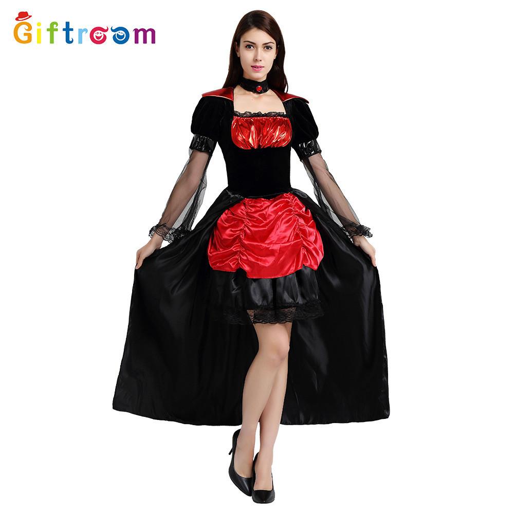 Stunning Gothic Vampire And Witch Costume For Women Perfect For Stage Halloween And