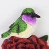 Solar LED Flower Bird Lights for Outdoor Courtyard, Balcony, Garden, and Camping with Sensor Activation.