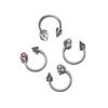Raccon Raccoon Lip Dragon Claw Titanium Steel Lip Ring Labret Fashion Male Thread Opal Sexy Piercing Jewelry