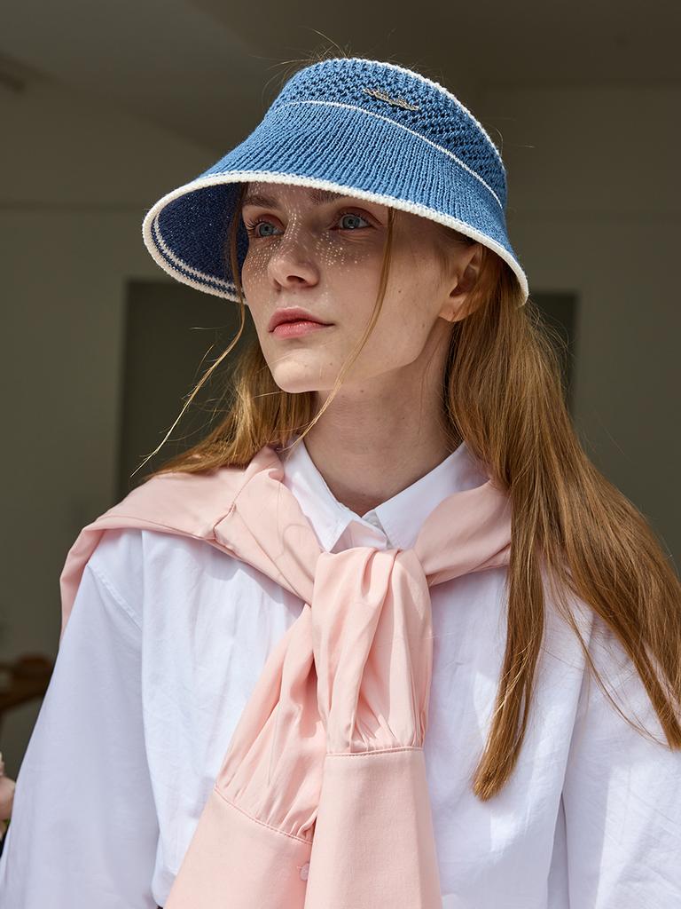 Olinkeompeulliteu Horizon Paper Sun Visor (Blue)