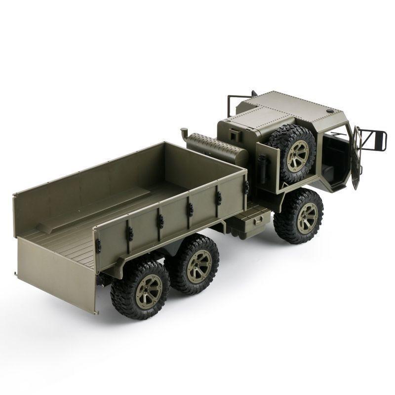 FY004A 45cm Rc Crawler Truck Remote Control Vehicle Model 6x6 Drive Optional Camera Toys for Boy Military Model Gift