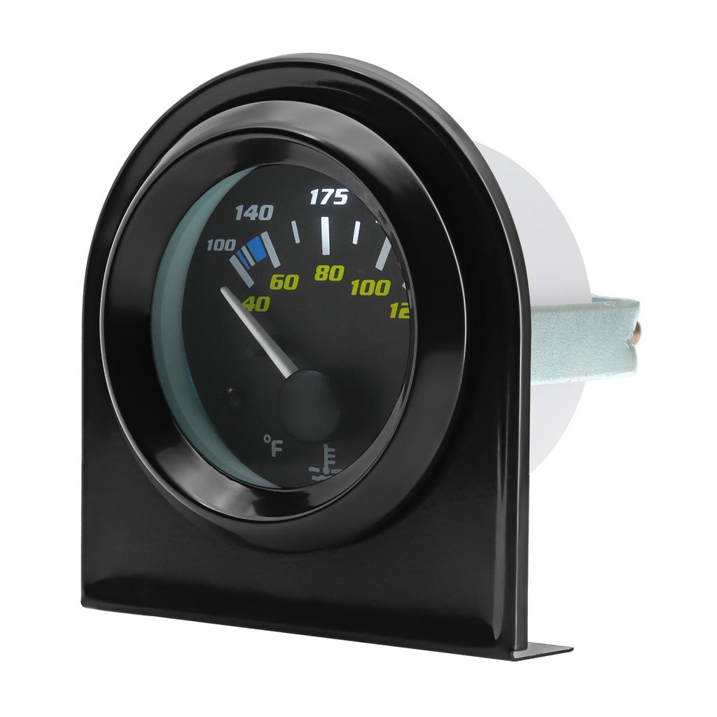 AD 52mm Water Temperature Gauge With Water Temp Sensor 10mm 40~120℃ 100-250℉ Pointer Water Temperature Meters for Car 12V