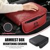 For Mazda Car Arm Rest Cushion Leather Anti Scratch Armrest Box Protector Cover 3 CX3 CX4 CX5 CX7 CX8 CX9 CX30 RX7 Atenza Axela V5
