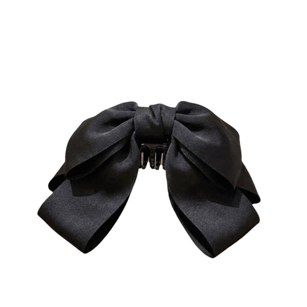Wide Grip Hair Accessories Non-Slip Hair Clamp Fashion Style Oversized Bow Hair Claw Wedding