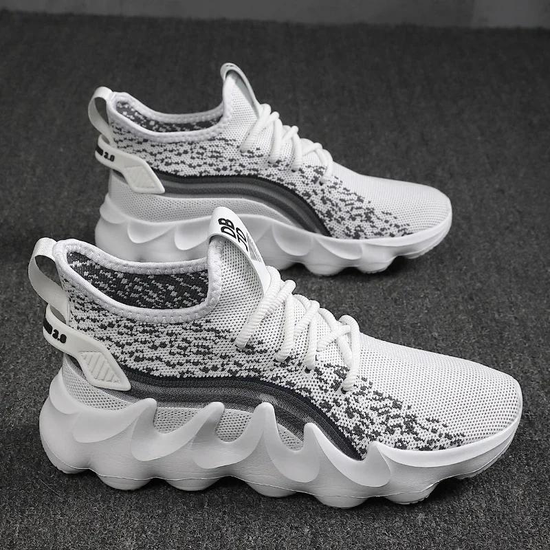 Herrenschuhe Sneakers Herrentennis Luxusschuhe Herren Casual Trainer Race Atmungsaktive modische Halbschuhe Laufschuhe für Männer