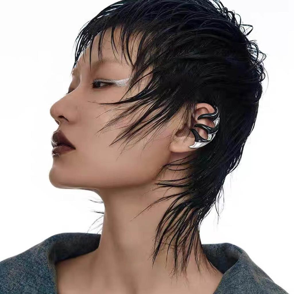 Devil Claw Cuff Earring Gothic Jewelry Punk Ear Cuff for Women Men Fashion Nonpiercing Ear Jewelry Ear Clip for Daily
