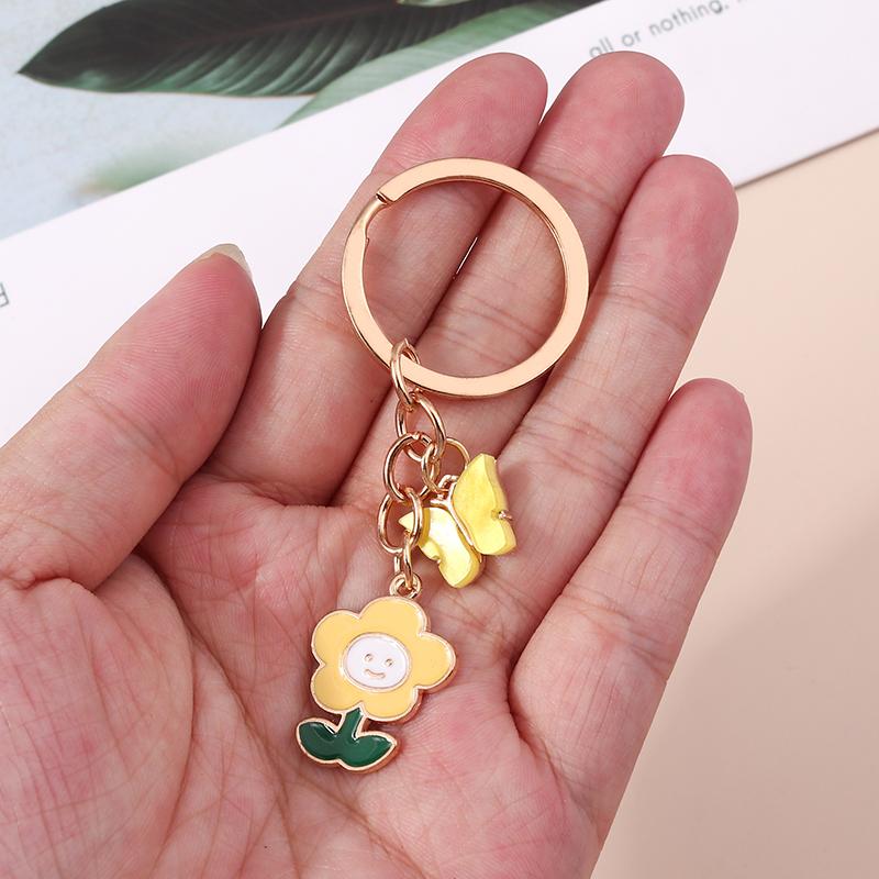 Ethnic Elephant Keychains for Car Key Unique Bohemia Animal Key Rings for Women Men Handbag Accessories DIY Jewelry Gifts