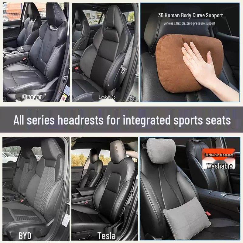 BYD Song Car Headrest and Sports Seat Protection for Qin, Han, Yuan, Dolphin, Tang EVs