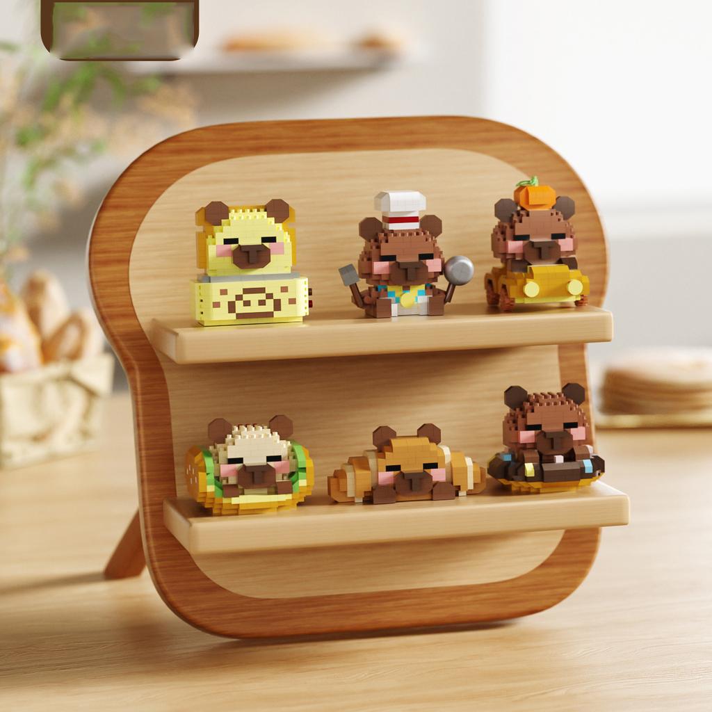 Animals Construction Set Brick Toys for Children 6 To 12 Year Old Cake Mini Building Blocks for Adults Birthday Gifts Food Block