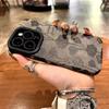 Luxury Retro Rose Matte Soft Leather Phone Case For iPhone 15 14 Plus 13 12 11 Pro Max Lens Protection Shockproof Silicone Cover