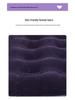 Thick Outdoor Inflatable Bed - Single/Double Flocked Camping Air Mattress