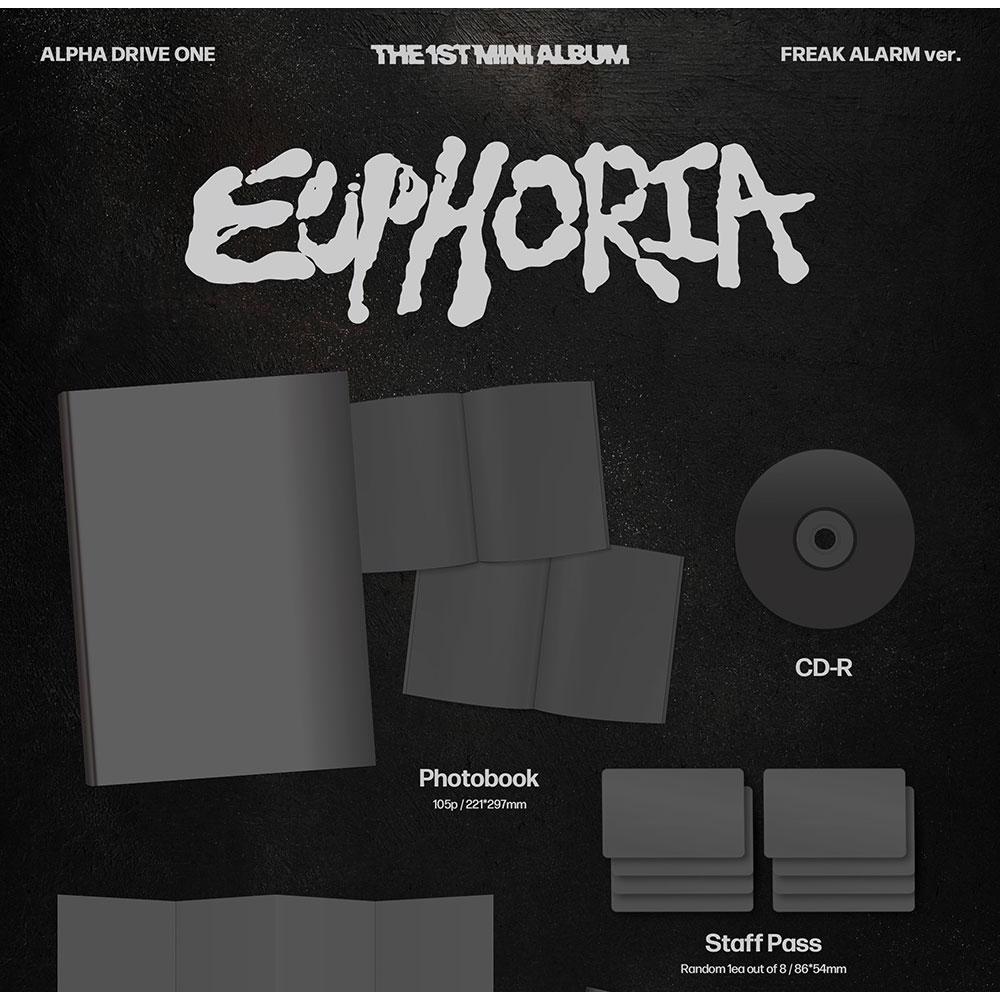 [pre-order] ALPHA DRIVE ONE  THE 1ST MINI ALBUM - EUPHORIA (FREAK ALARM Ver.)