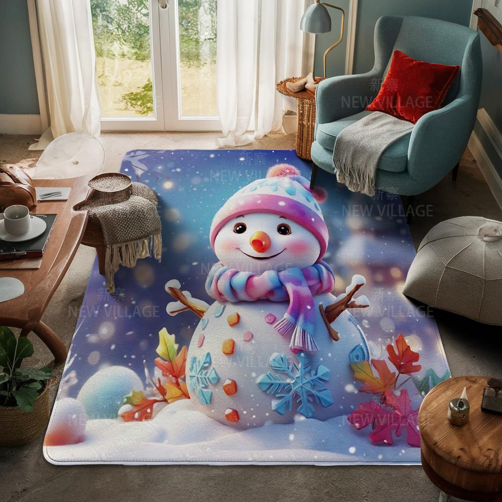 Koberec ke vchodu do domu Rohožka ke dveřím do domu Obývací pokoj Vana Koupelna Protiskluzové koberce s absorpcí vody vana Veselé Vánoce zima