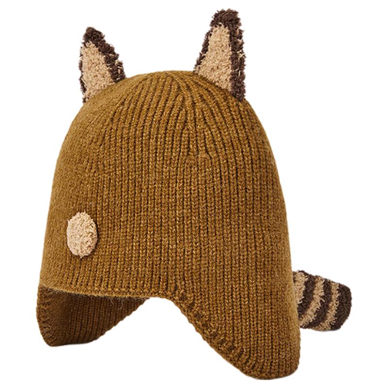 Теплая детская шапка-ушанка Balabala 100