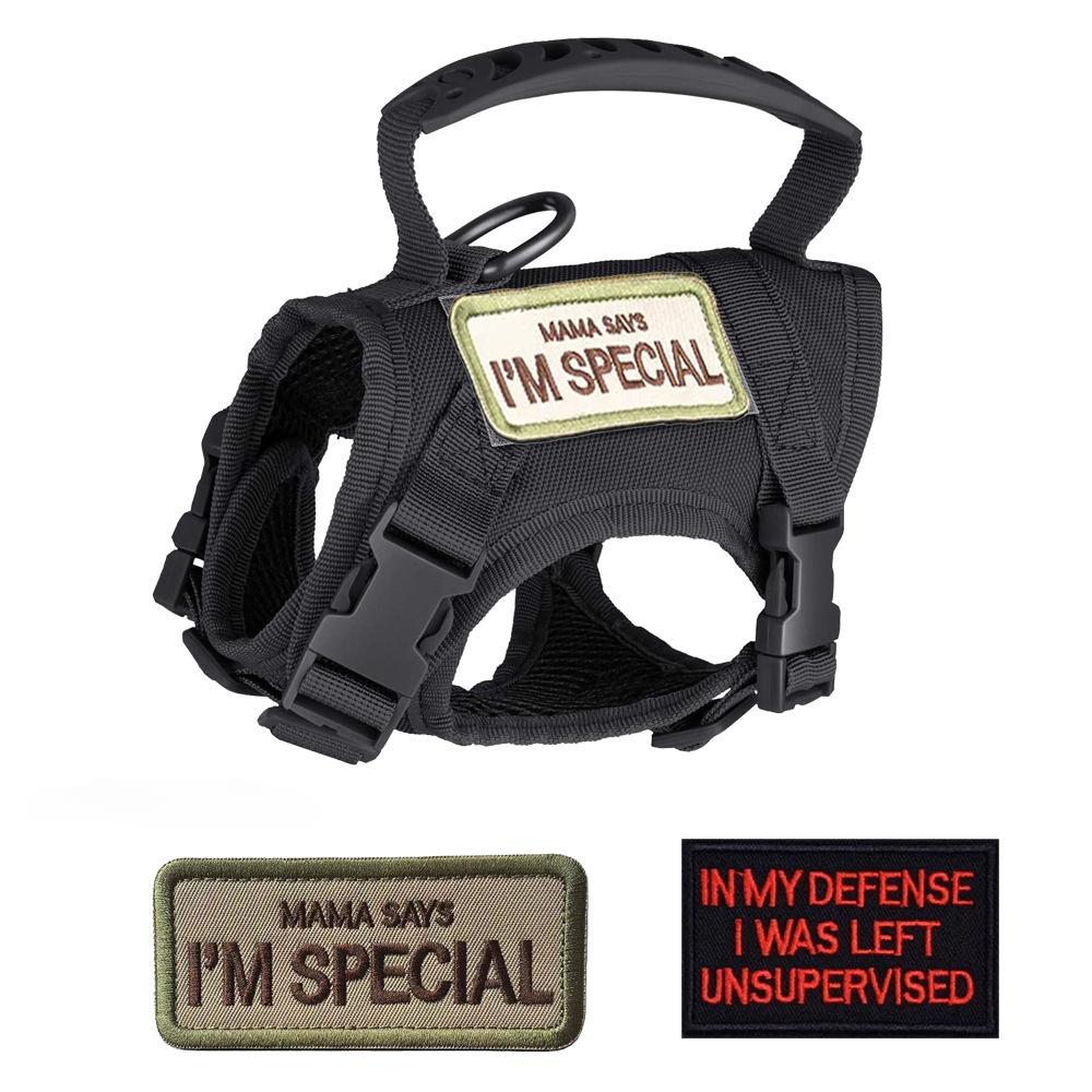 

Жилет для кошек, регулируемые тактические шлейки, набор поводков, одежда для домашних животных из дышащей сетки для прогулок, для крупных котят и маленьких собак