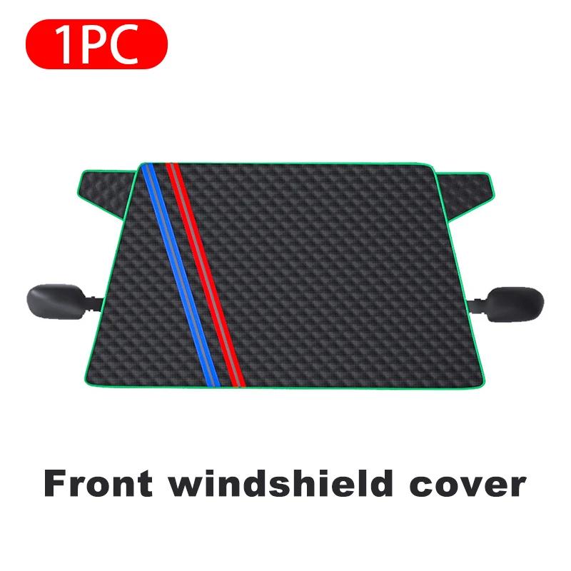 

SEAMETAL Зимний автомобильный лобовой чехол от снега, полная защита лобового стекла, водонепроницаемые чехлы от снега и льда со светоотражающей полосой