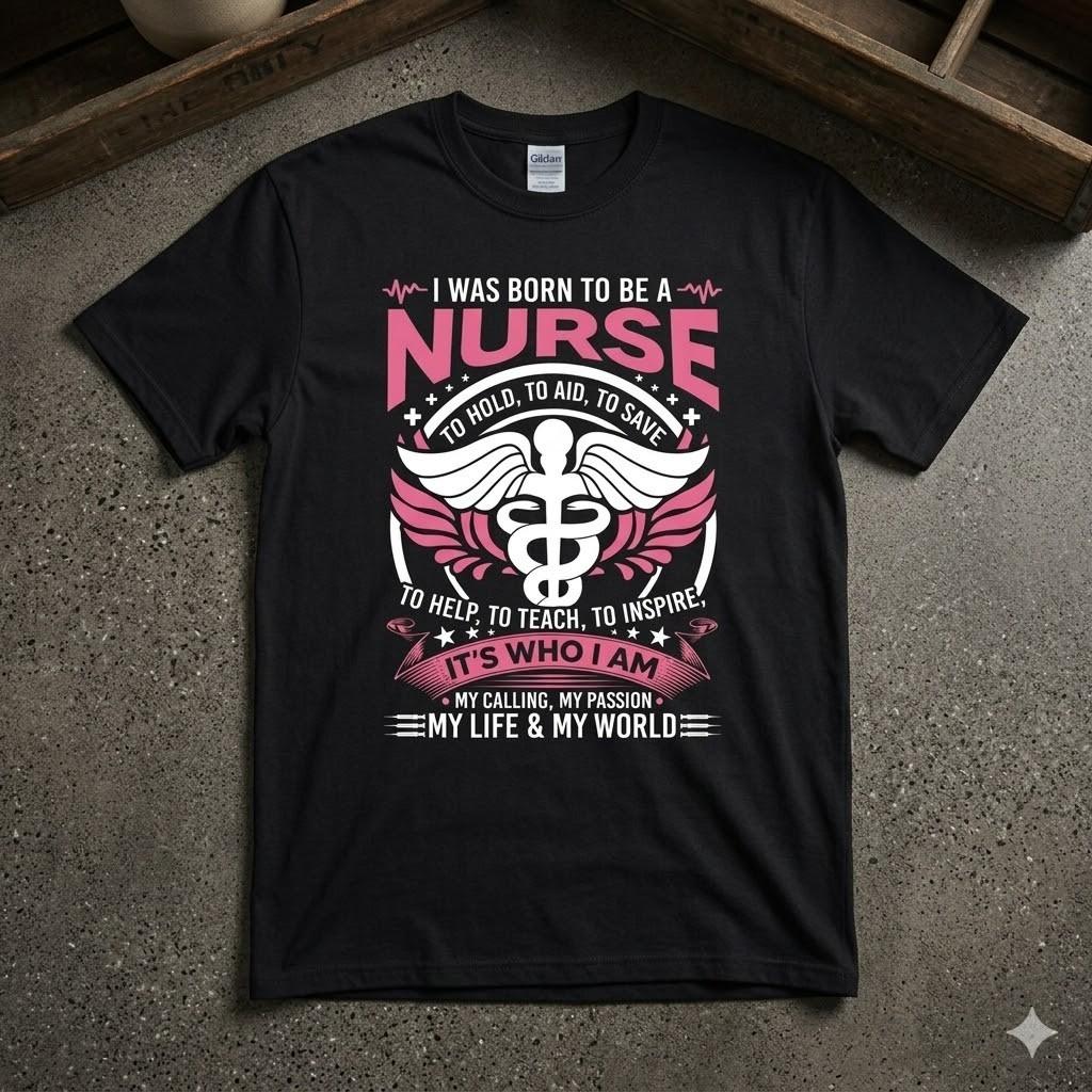 Nurses Practitioner RN ER Medical Staff Gift Cotton Graphic Unisex T-shirt