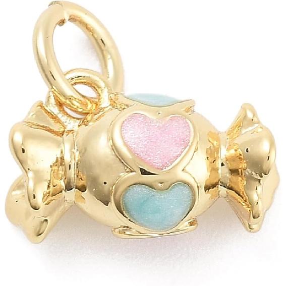 LiQunSweet 20 pcs 10 Styles Vegetable and Fruit Enamel Charms Watermelon Strawberry Banana Carrot Charms for DIY Jewelry Bracelet Necklace Earring