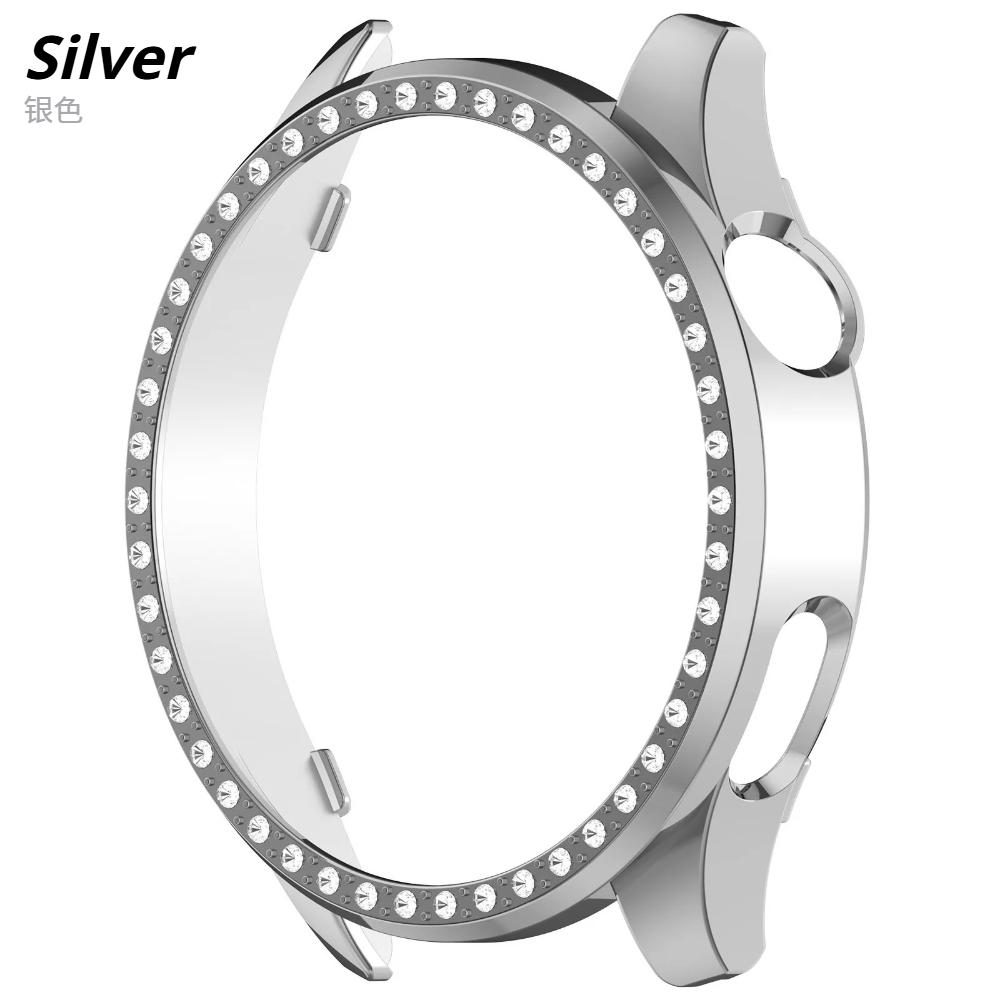 Diamant Hülle für Xiaomi Watch 5 Bling Damen Abdeckung Anti-Drop Stoßfänger für Miband 5 Smartwatch Ersatz Schutzschale